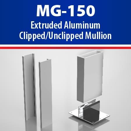 Series MG-150  Unclipped/Clipped Mullions